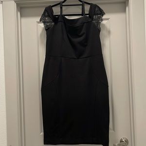 NWT Nicole by Nicole Miller black dress - size XL